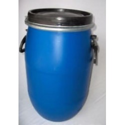 30 Litre Open Top Plastic Storage Drum Barrel Keg With Lid